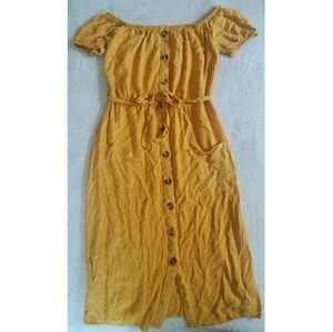 Off-shoulder summer dress